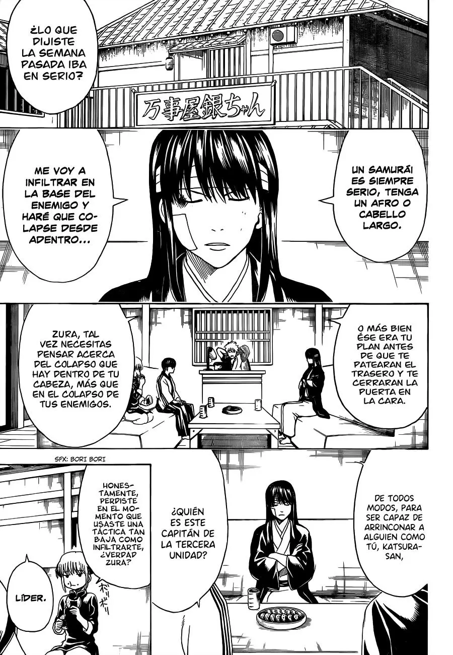 Gintama capítulo 488, página 8