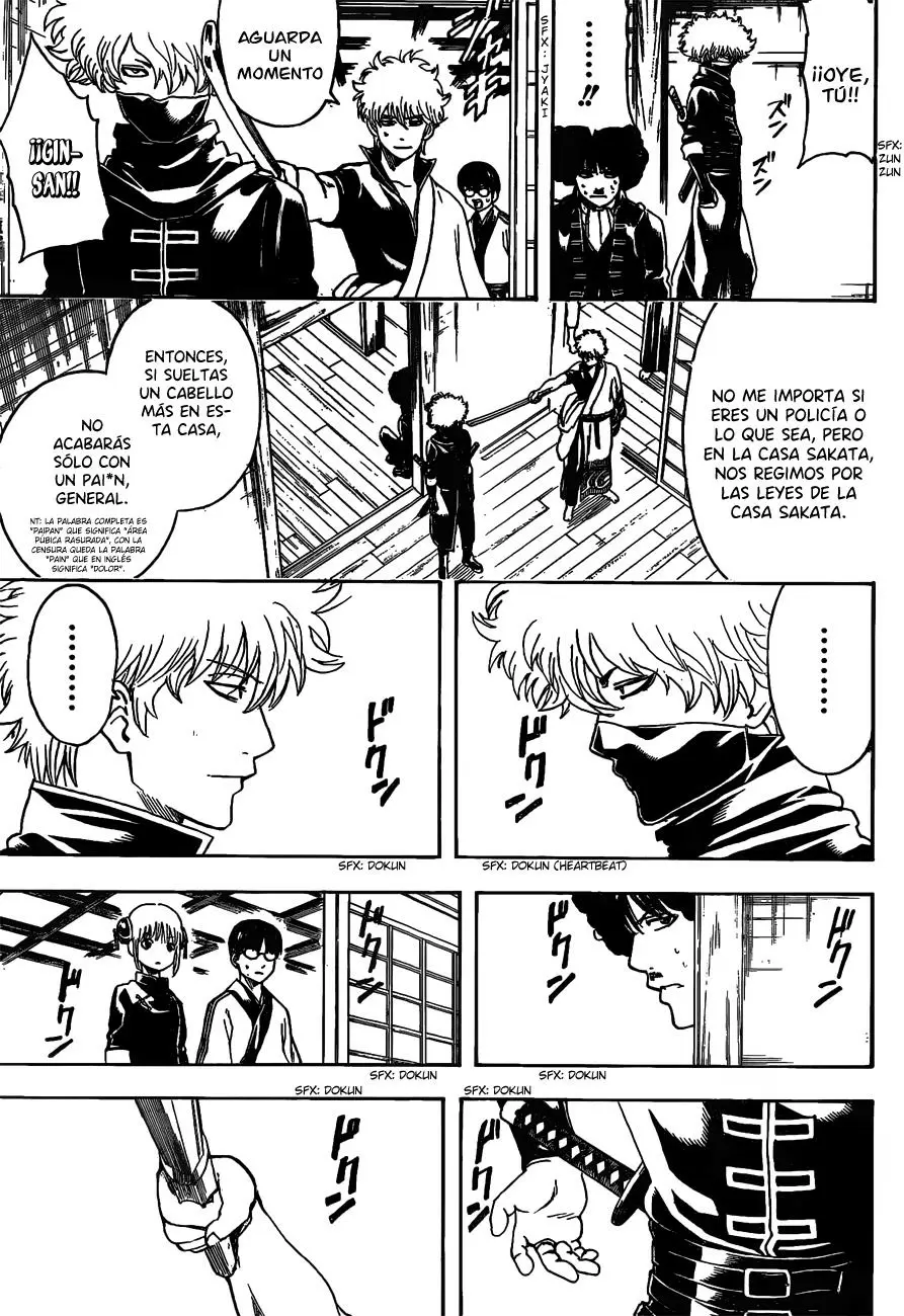 Gintama capítulo 489, página 5