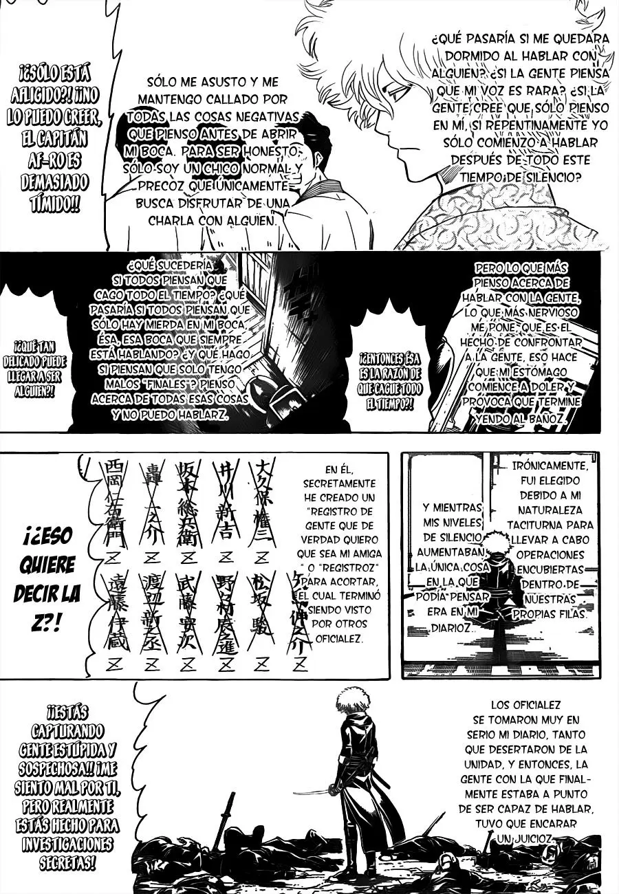 Gintama capítulo 489, página 9