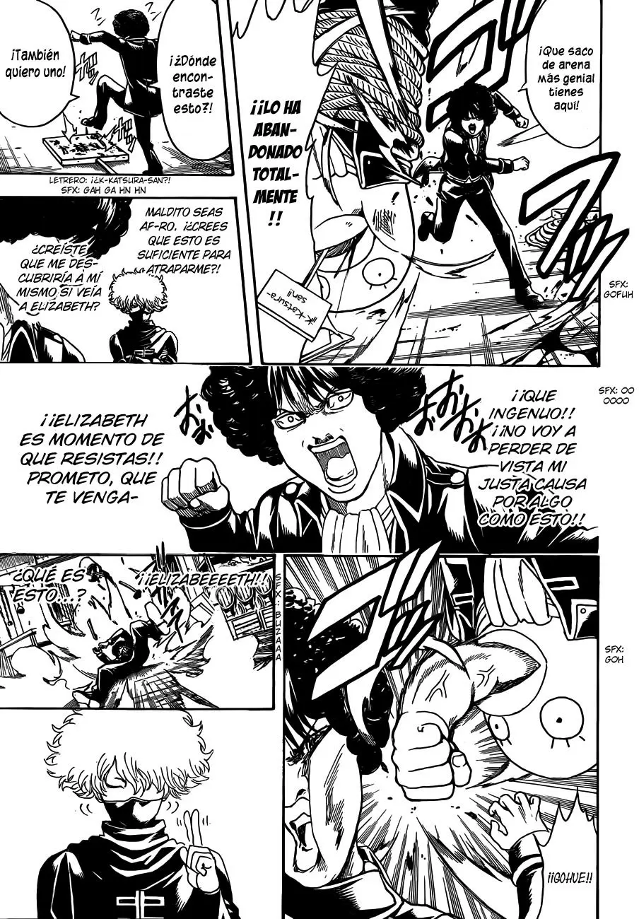 Gintama capítulo 489, página 17