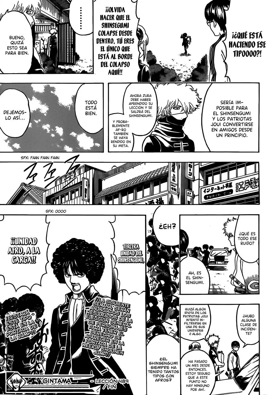 Gintama capítulo 489, página 19
