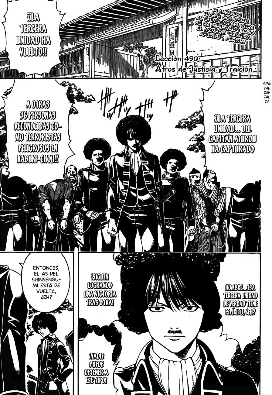 Gintama capítulo 490, página 5