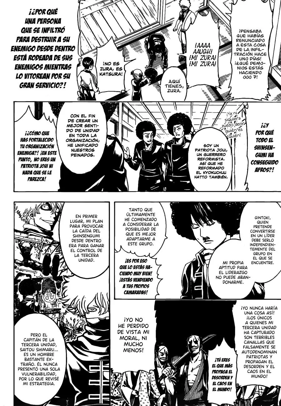 Gintama capítulo 490, página 8