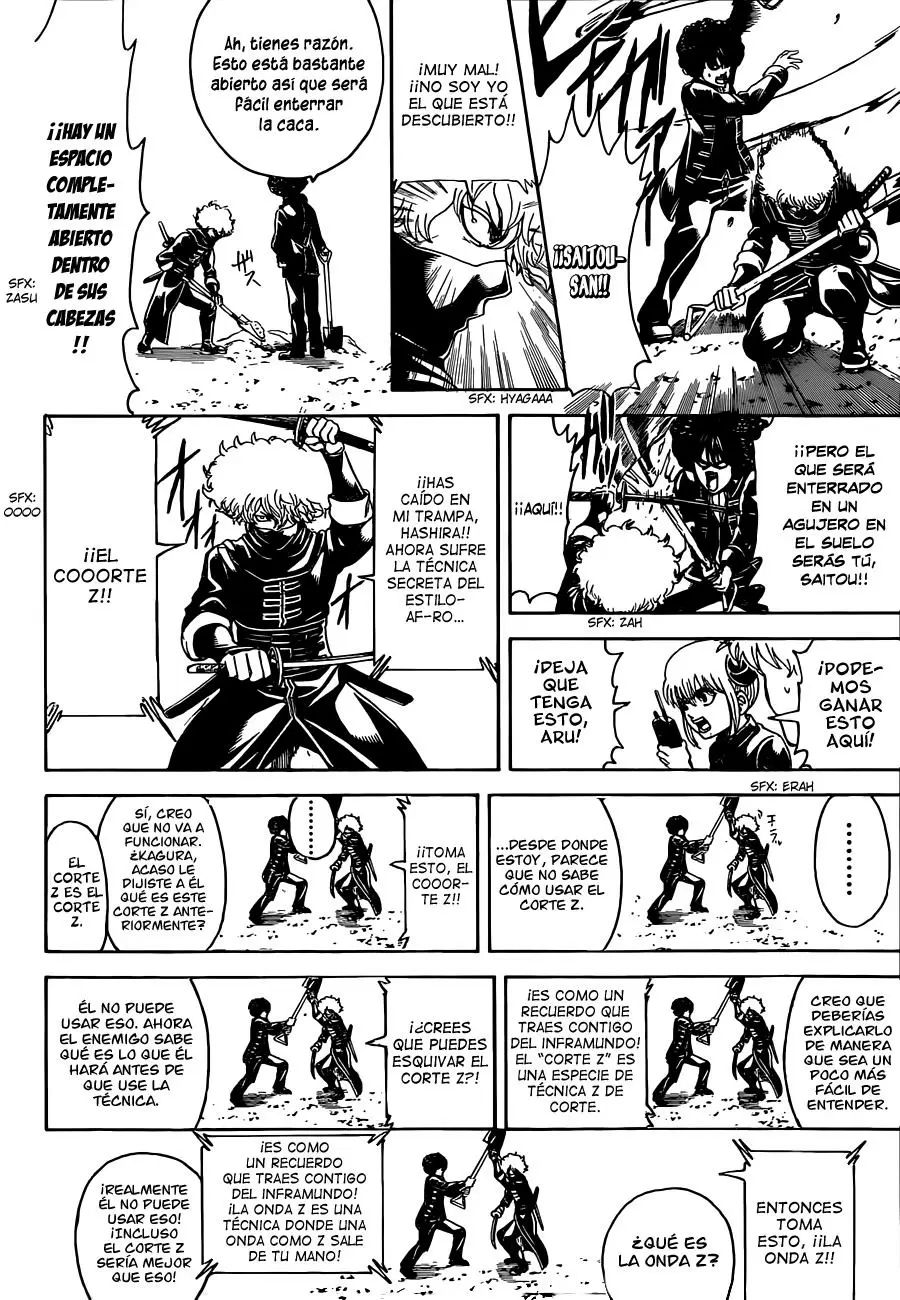Gintama capítulo 491, página 12