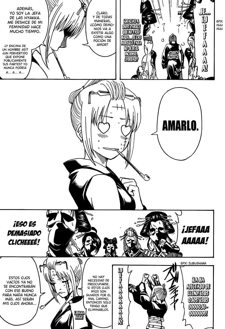 Gintama capítulo 492, página 11