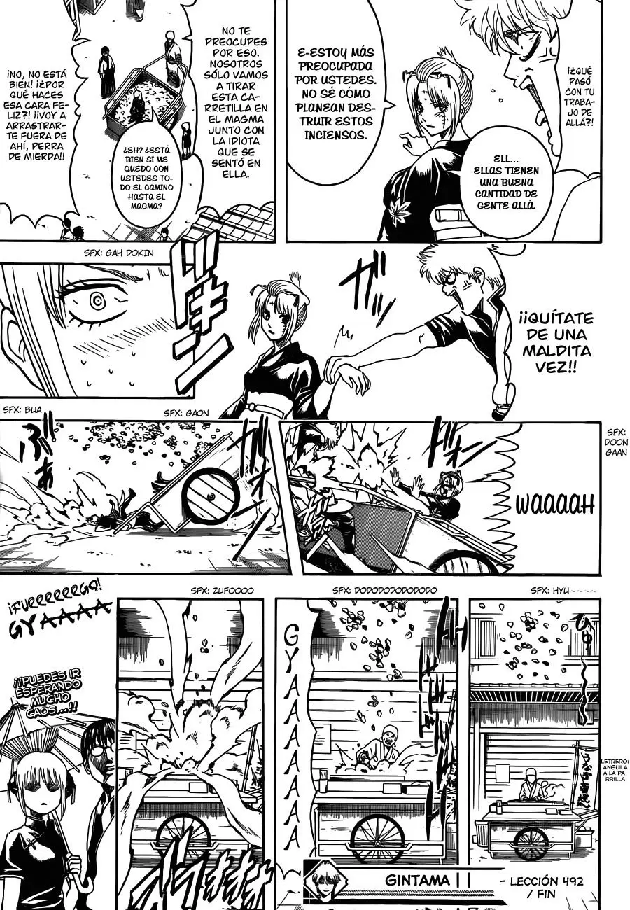 Gintama capítulo 492, página 19
