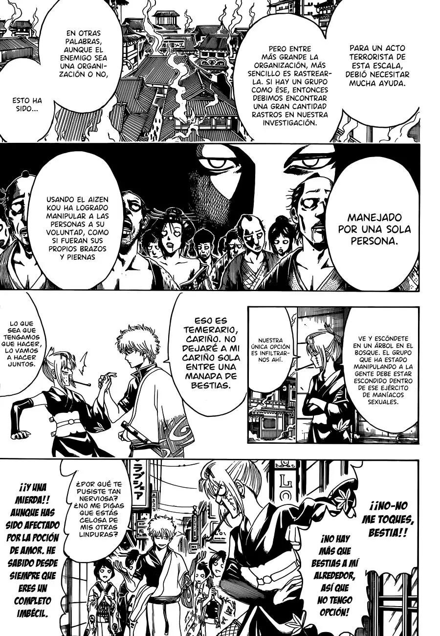 Gintama capítulo 493, página 17