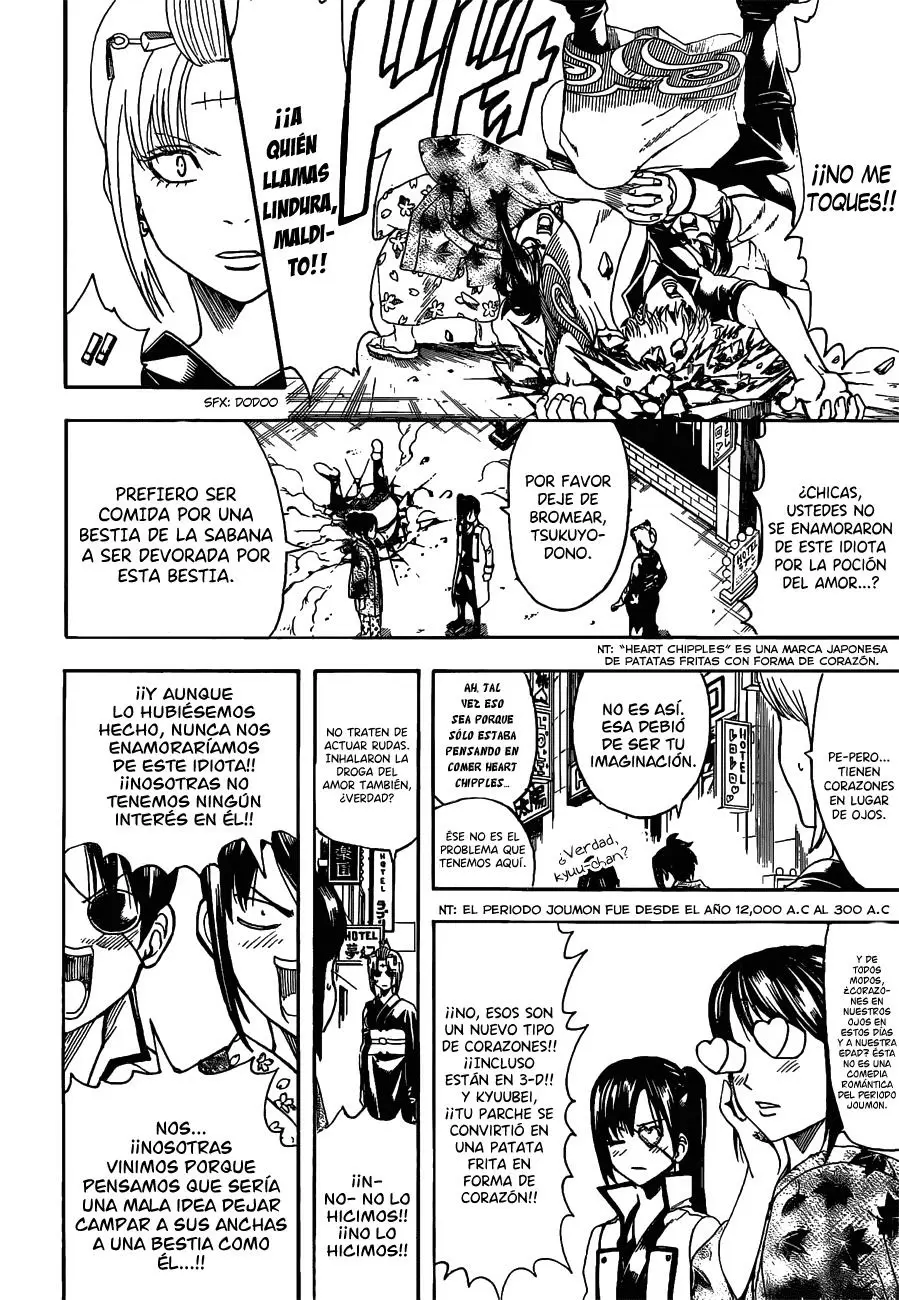 Gintama capítulo 494, página 4