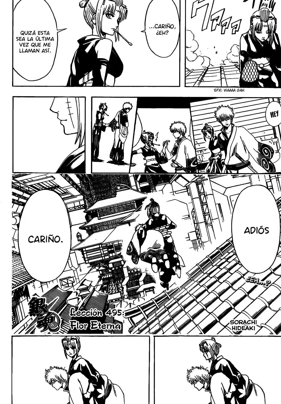 Gintama capítulo 495, página 8