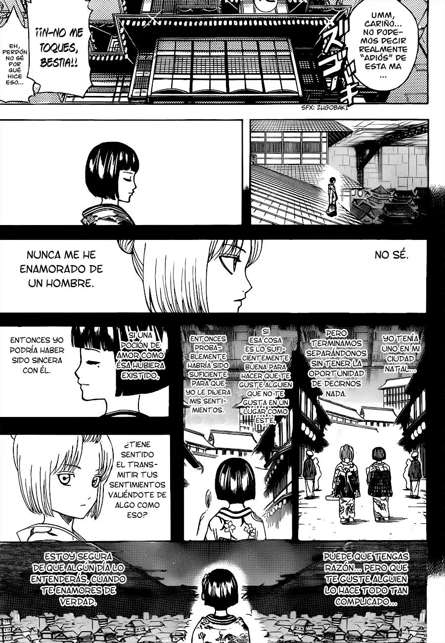 Gintama capítulo 495, página 9