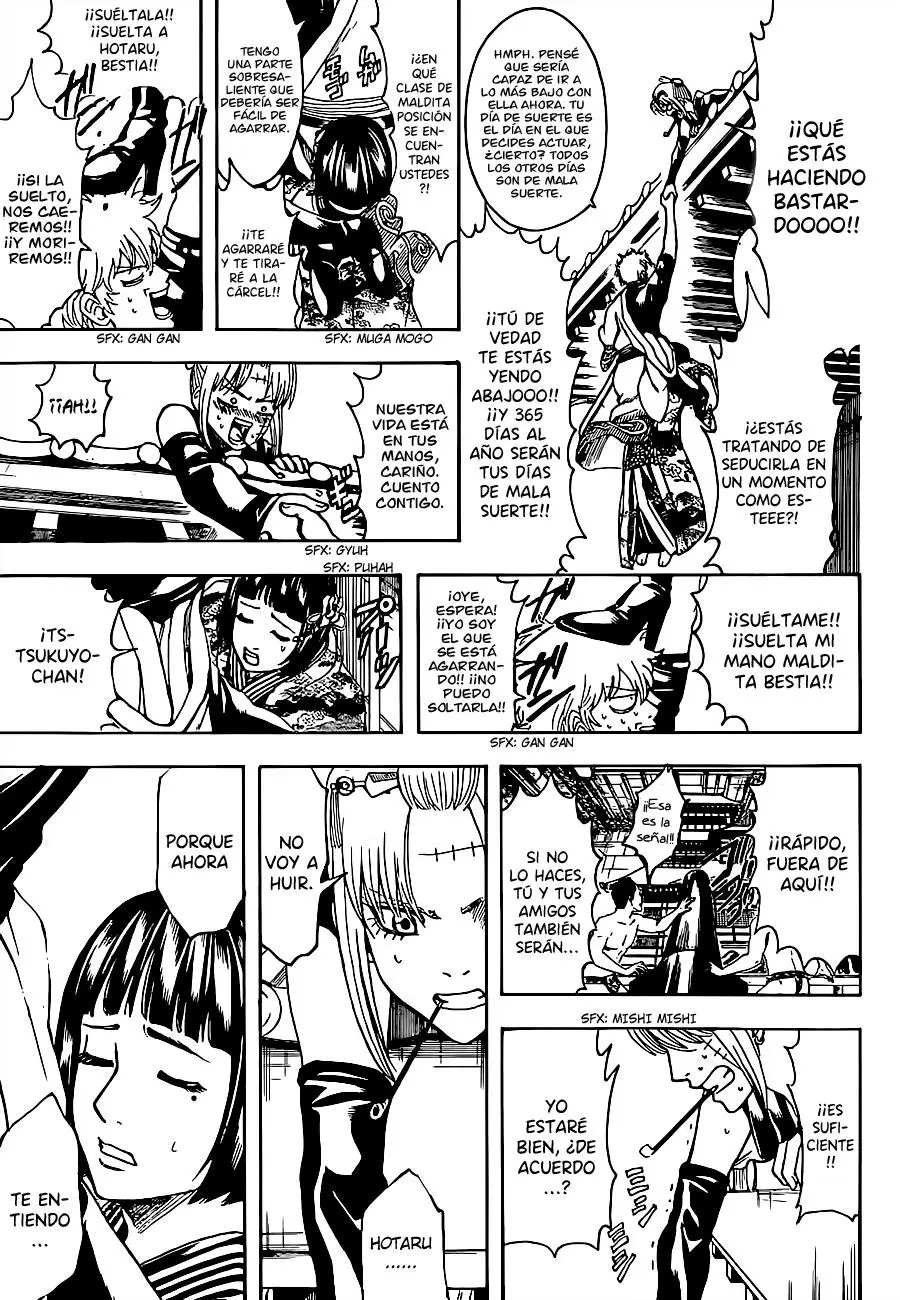 Gintama capítulo 495, página 15