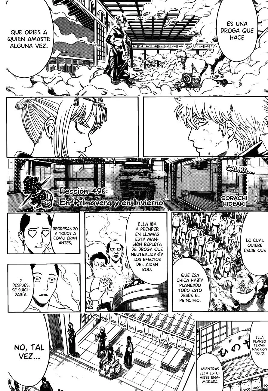 Gintama capítulo 496, página 8