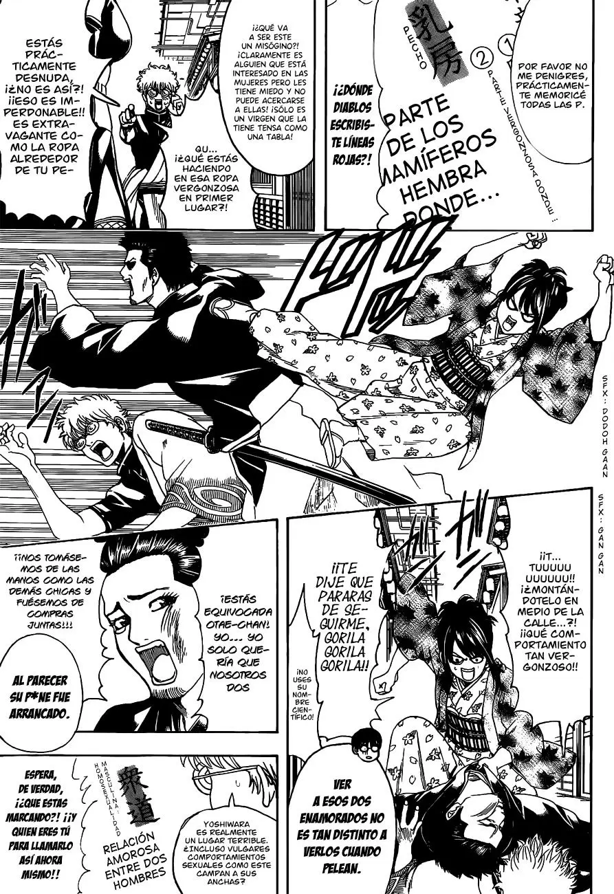 Gintama capítulo 496, página 11