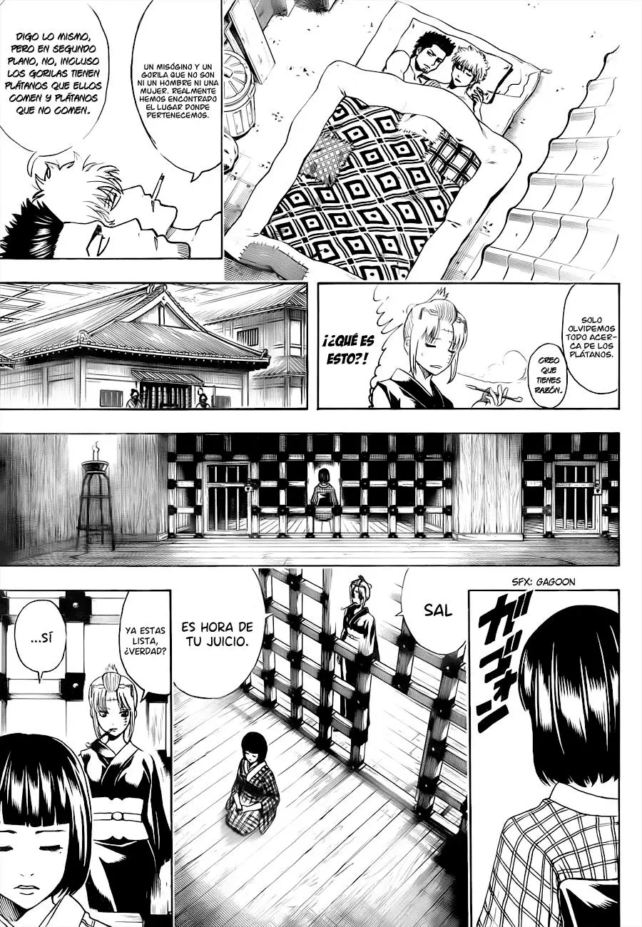 Gintama capítulo 496, página 13