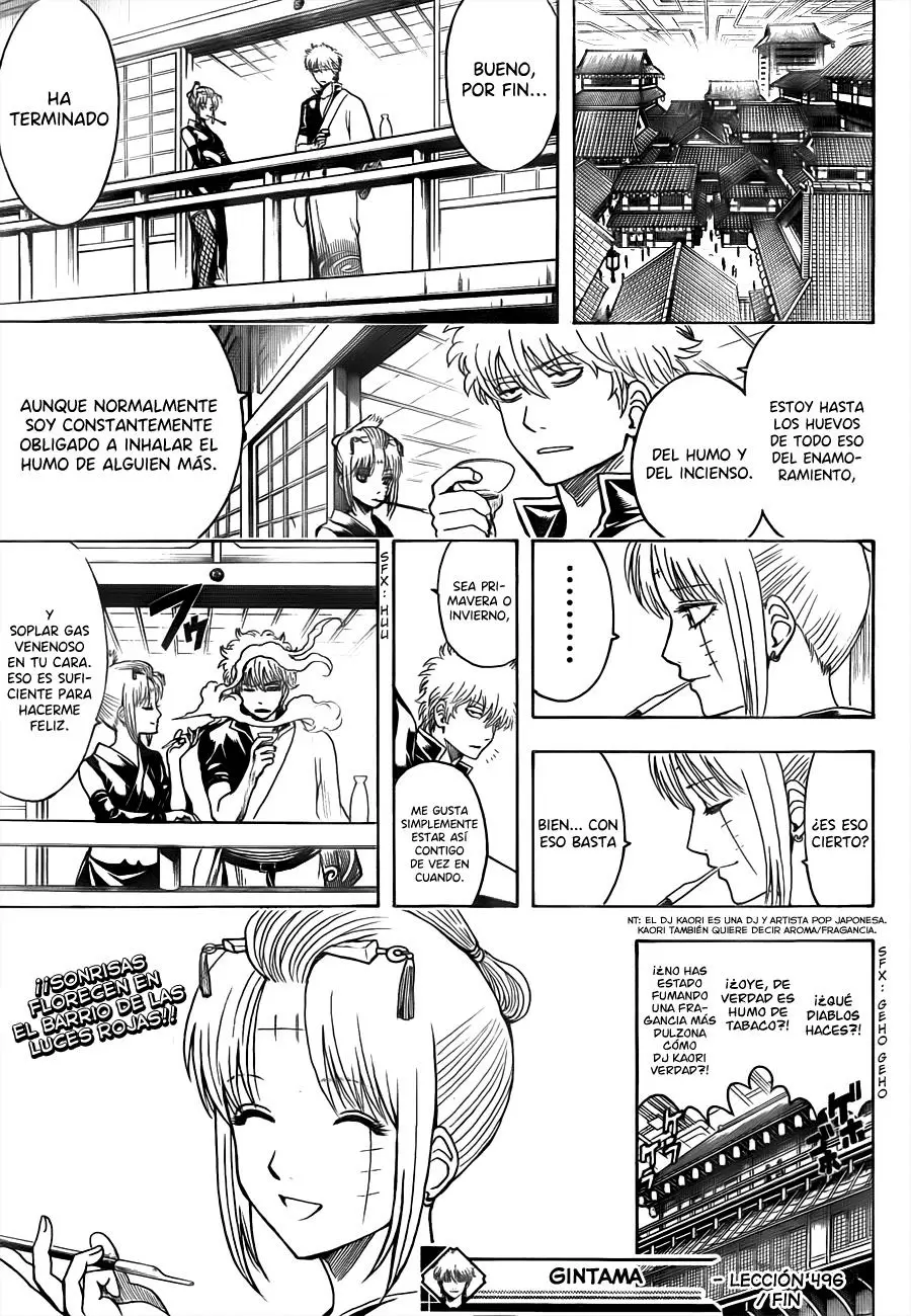 Gintama capítulo 496, página 19
