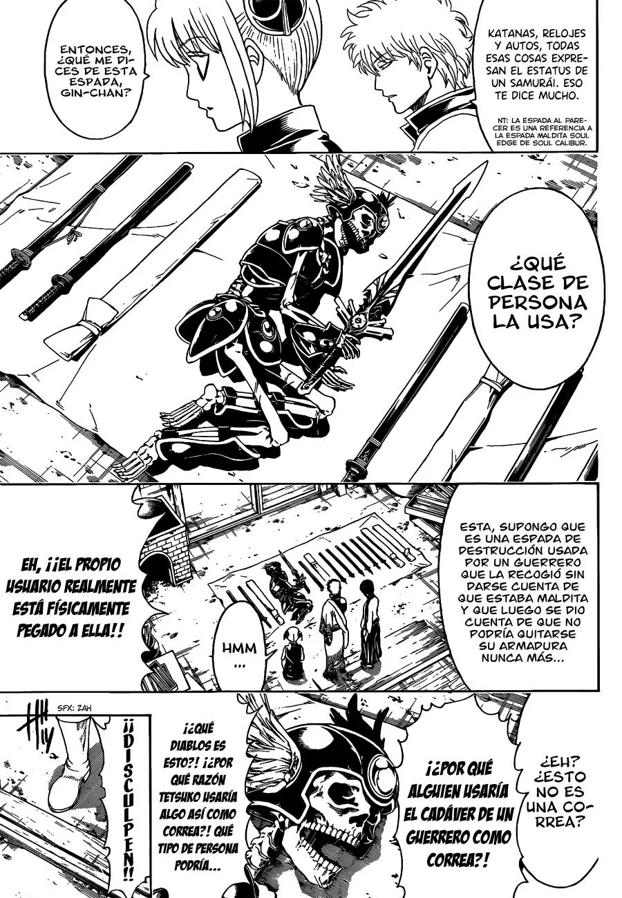 Gintama capítulo 497, página 5