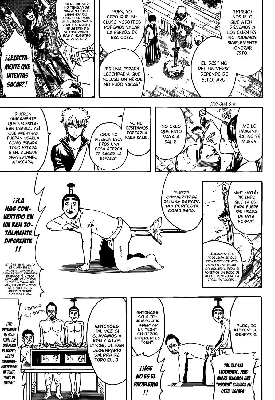 Gintama capítulo 497, página 9