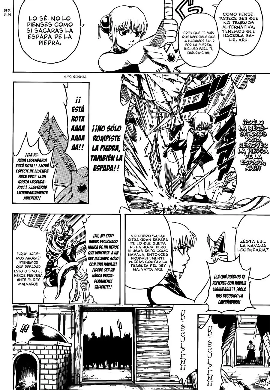 Gintama capítulo 497, página 10