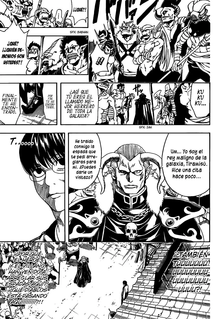 Gintama capítulo 497, página 11
