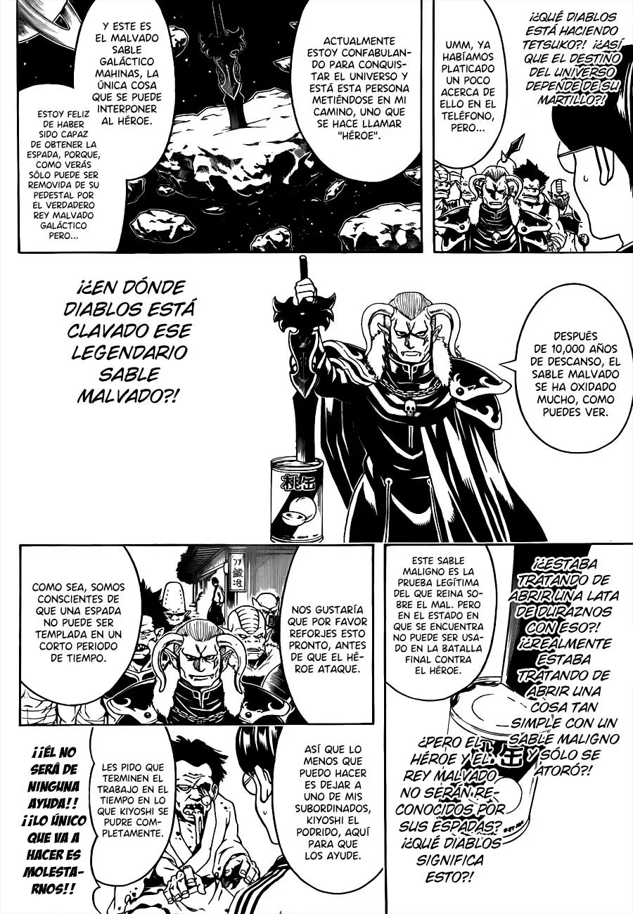 Gintama capítulo 497, página 12