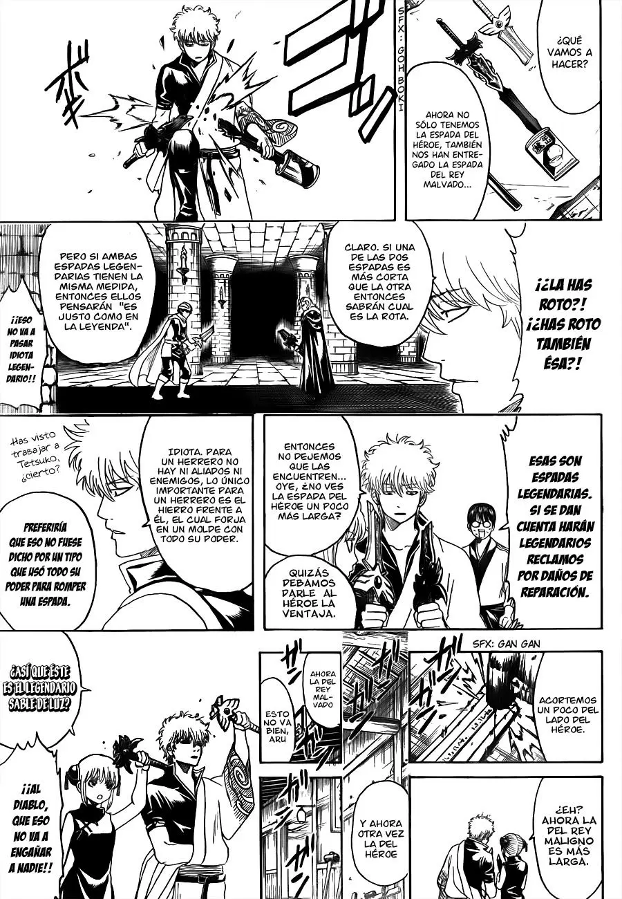 Gintama capítulo 497, página 13