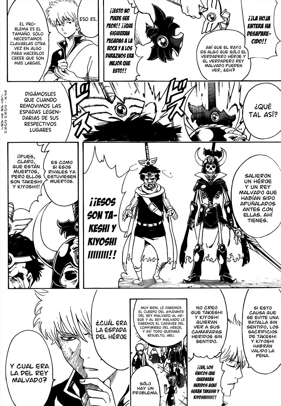Gintama capítulo 497, página 14