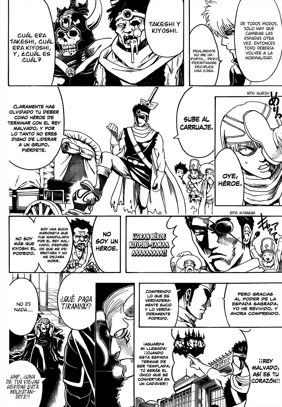 Gintama capítulo 497, página 16
