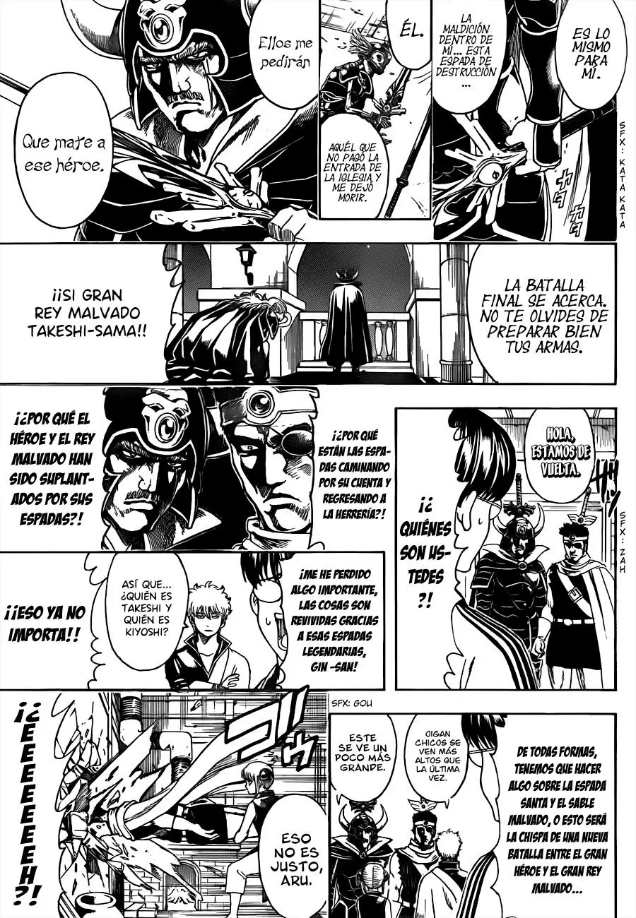 Gintama capítulo 497, página 17