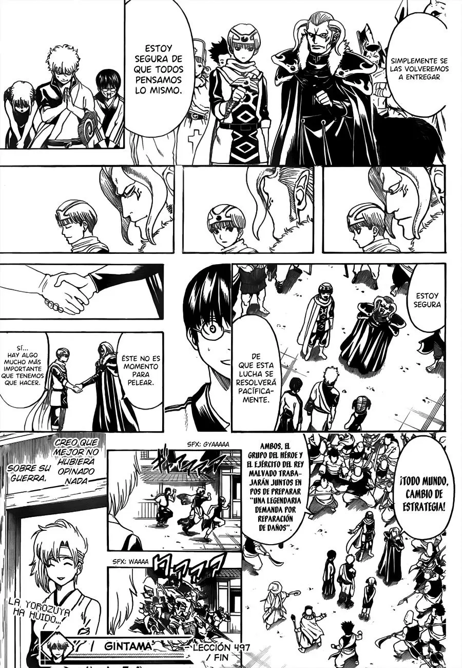 Gintama capítulo 497, página 19