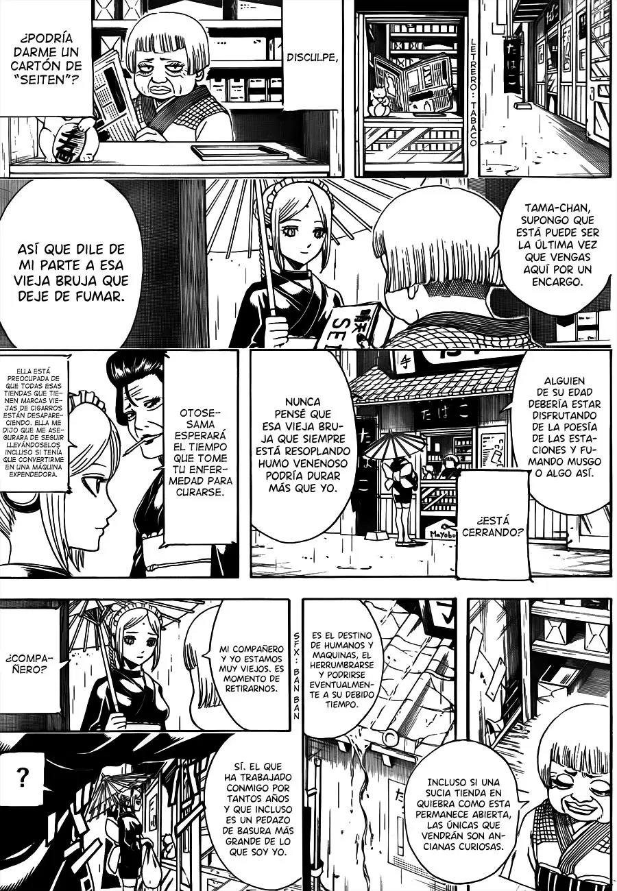 Gintama capítulo 498, página 5