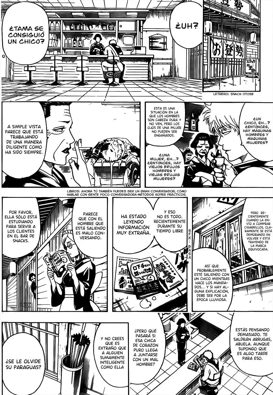 Gintama capítulo 498, página 10