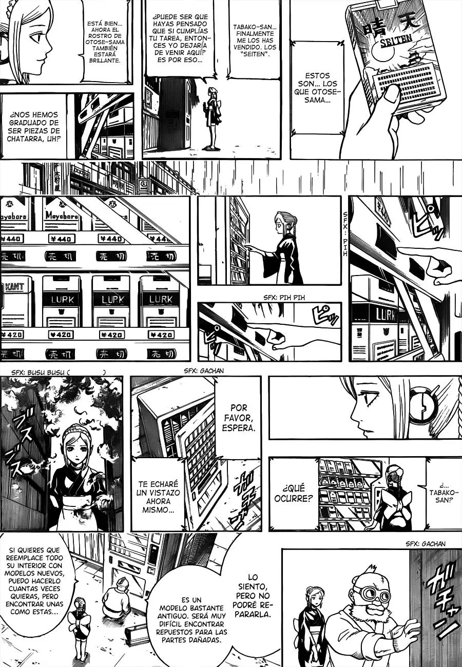 Gintama capítulo 498, página 14