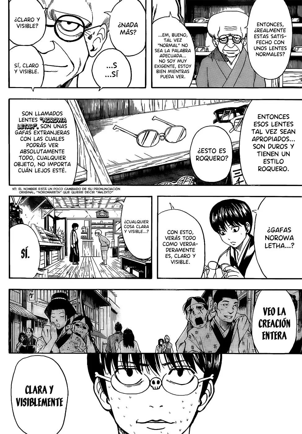 Gintama capítulo 499, página 6