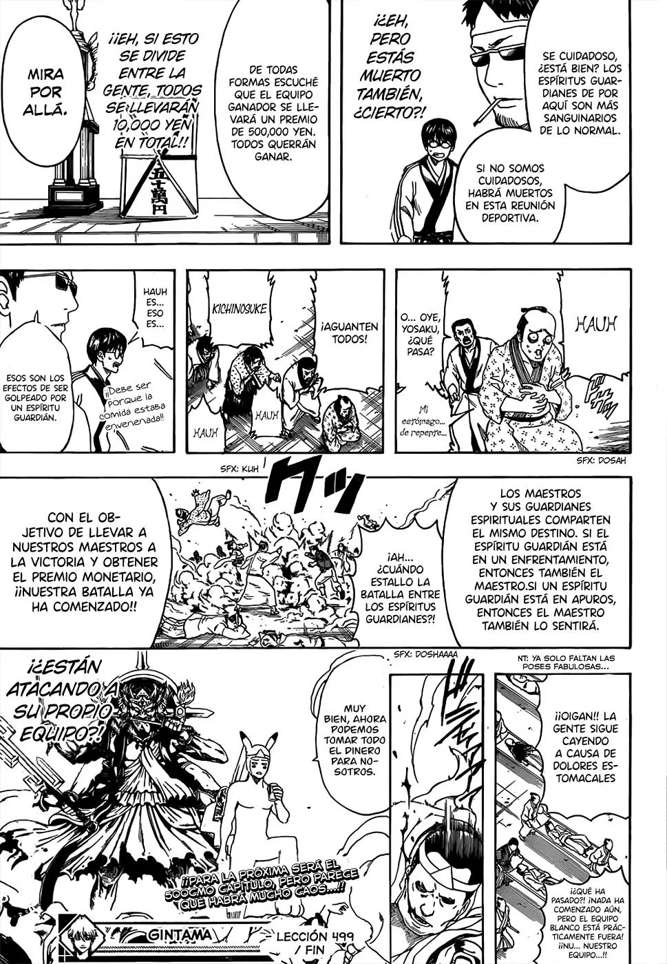 Gintama capítulo 499, página 19