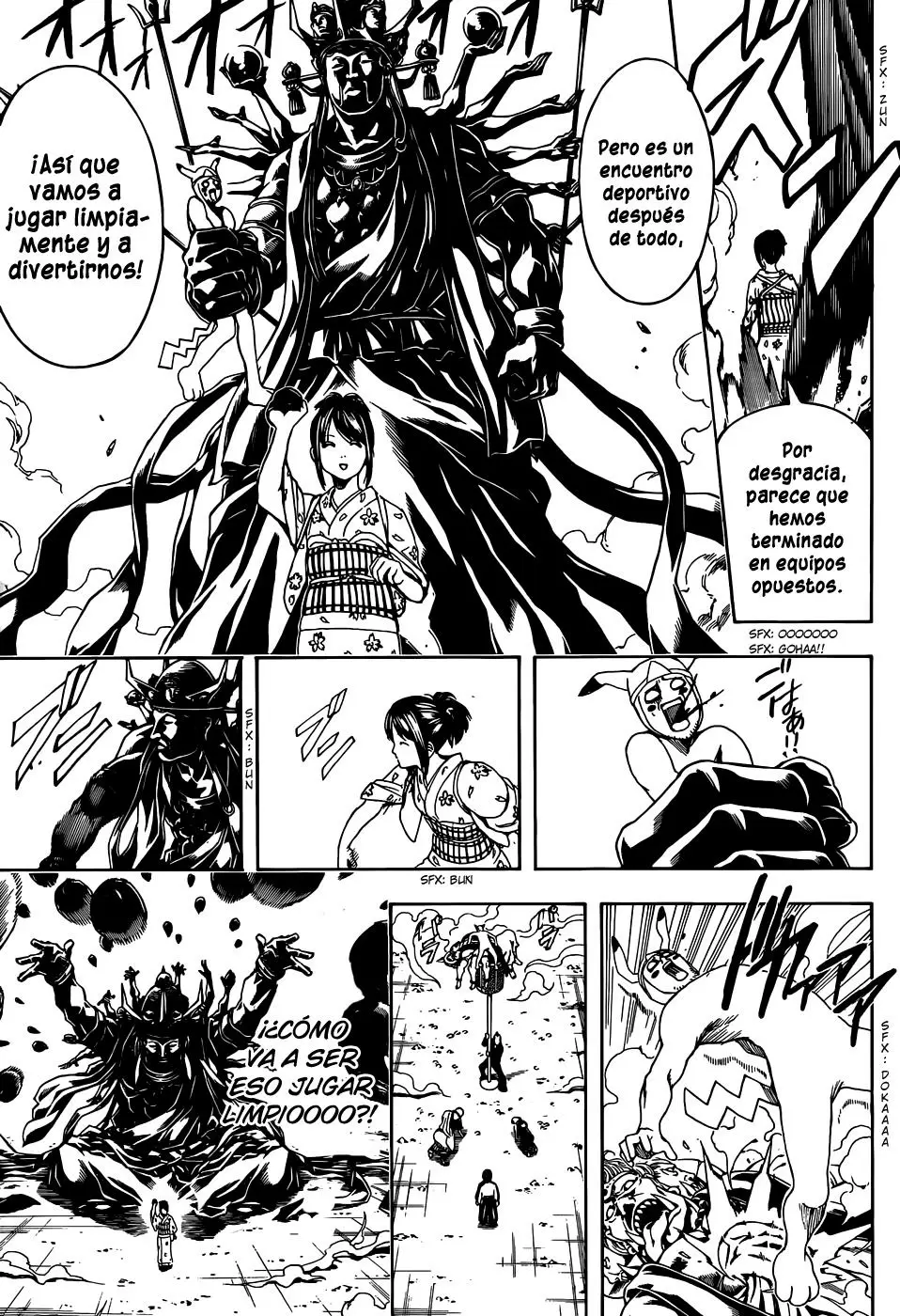 Gintama capítulo 500, página 9