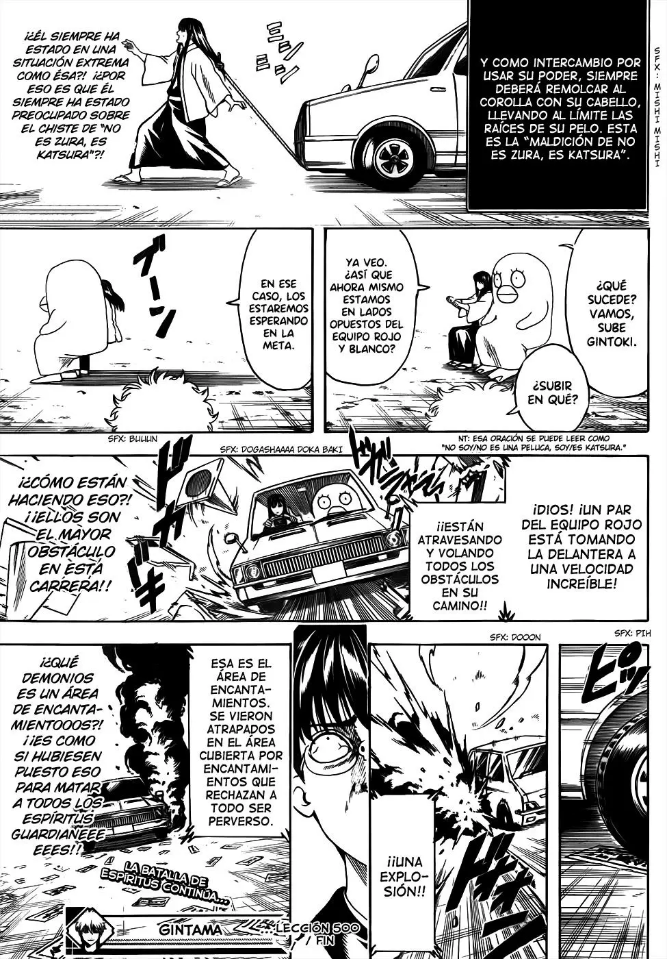 Gintama capítulo 500, página 19