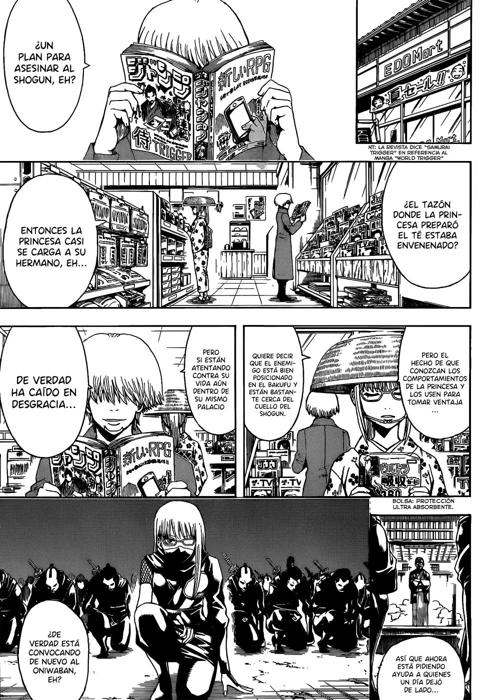 Gintama capítulo 502, página 9