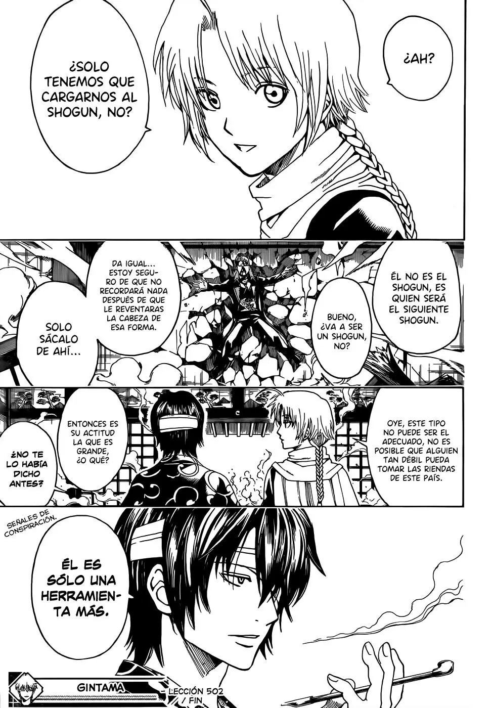Gintama capítulo 502, página 21