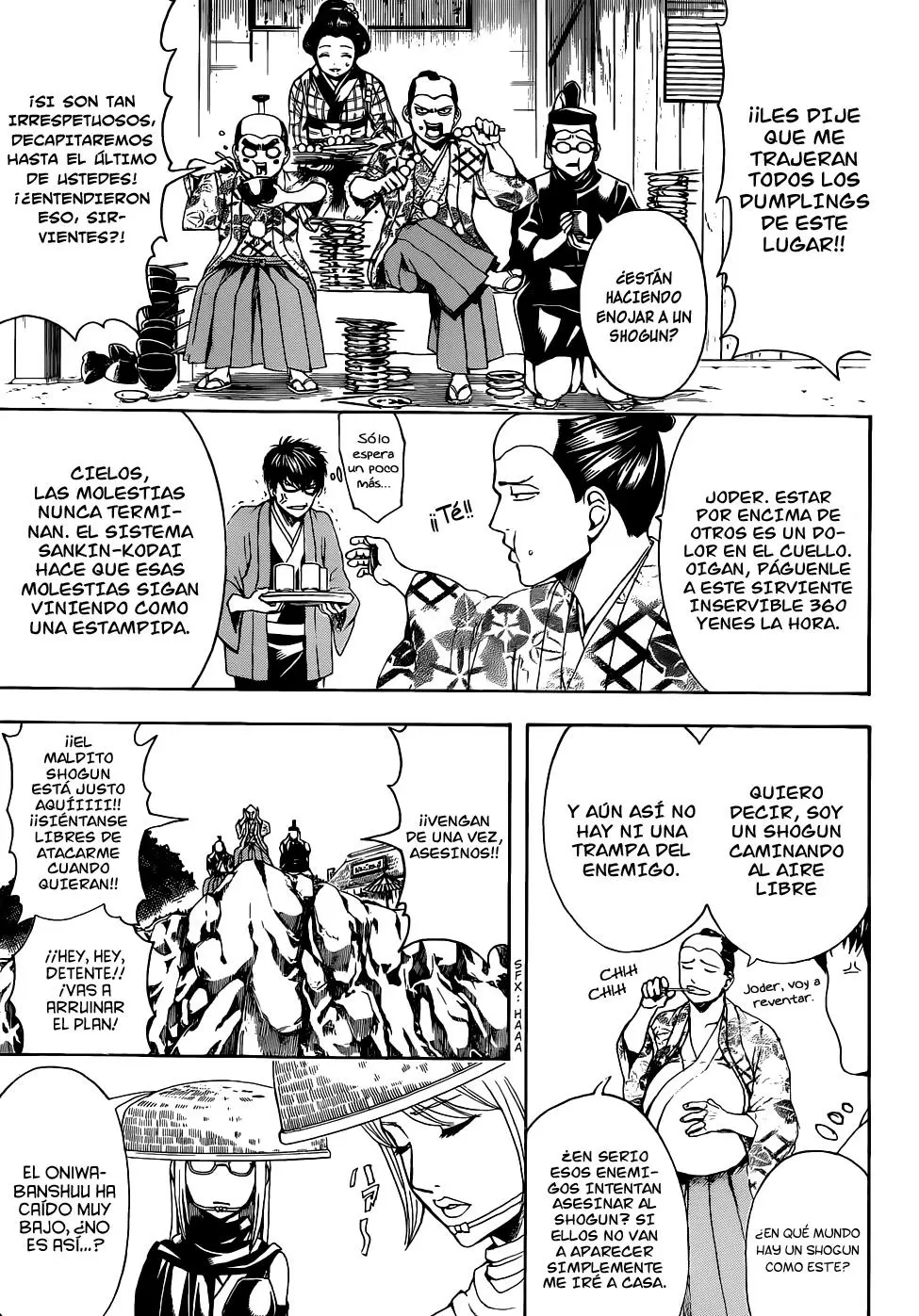 Gintama capítulo 504, página 7