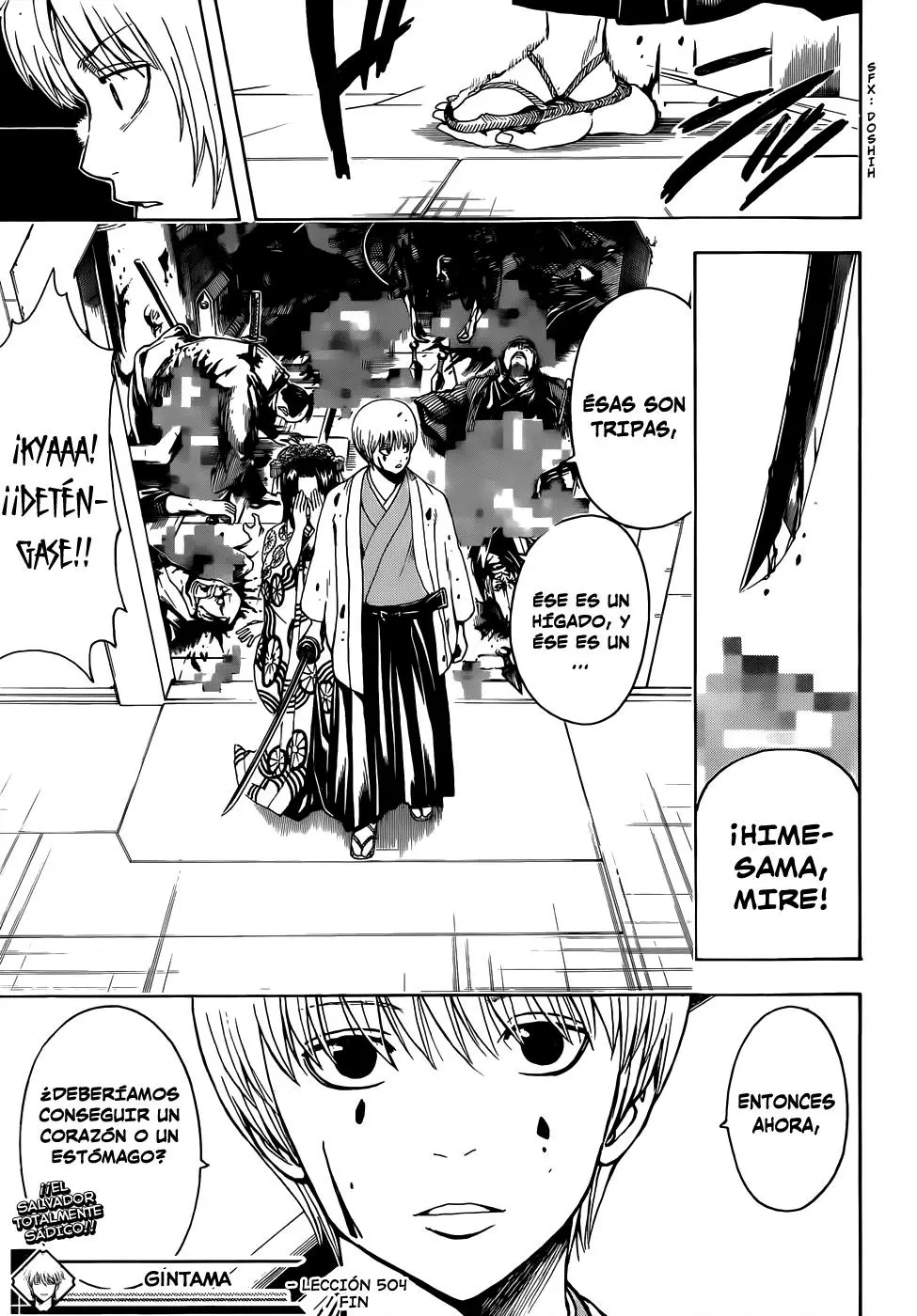 Gintama capítulo 504, página 21