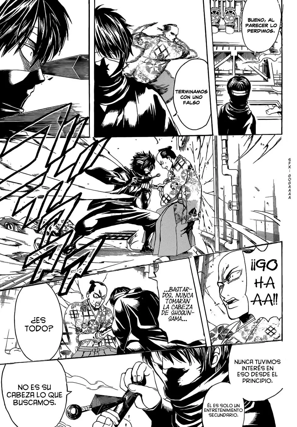Gintama capítulo 505, página 9