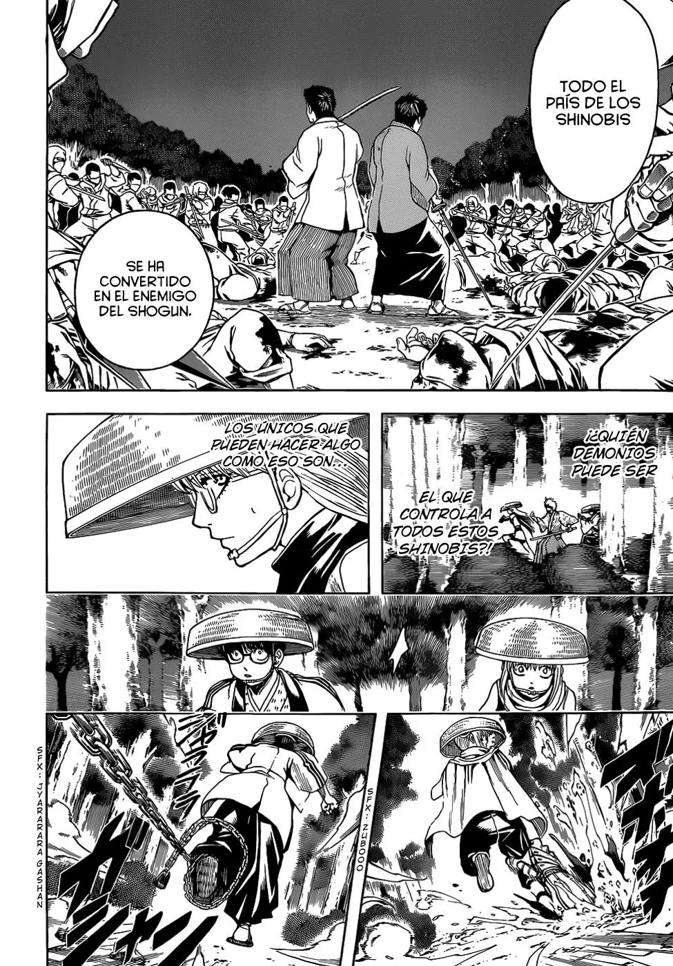 Gintama capítulo 506, página 8