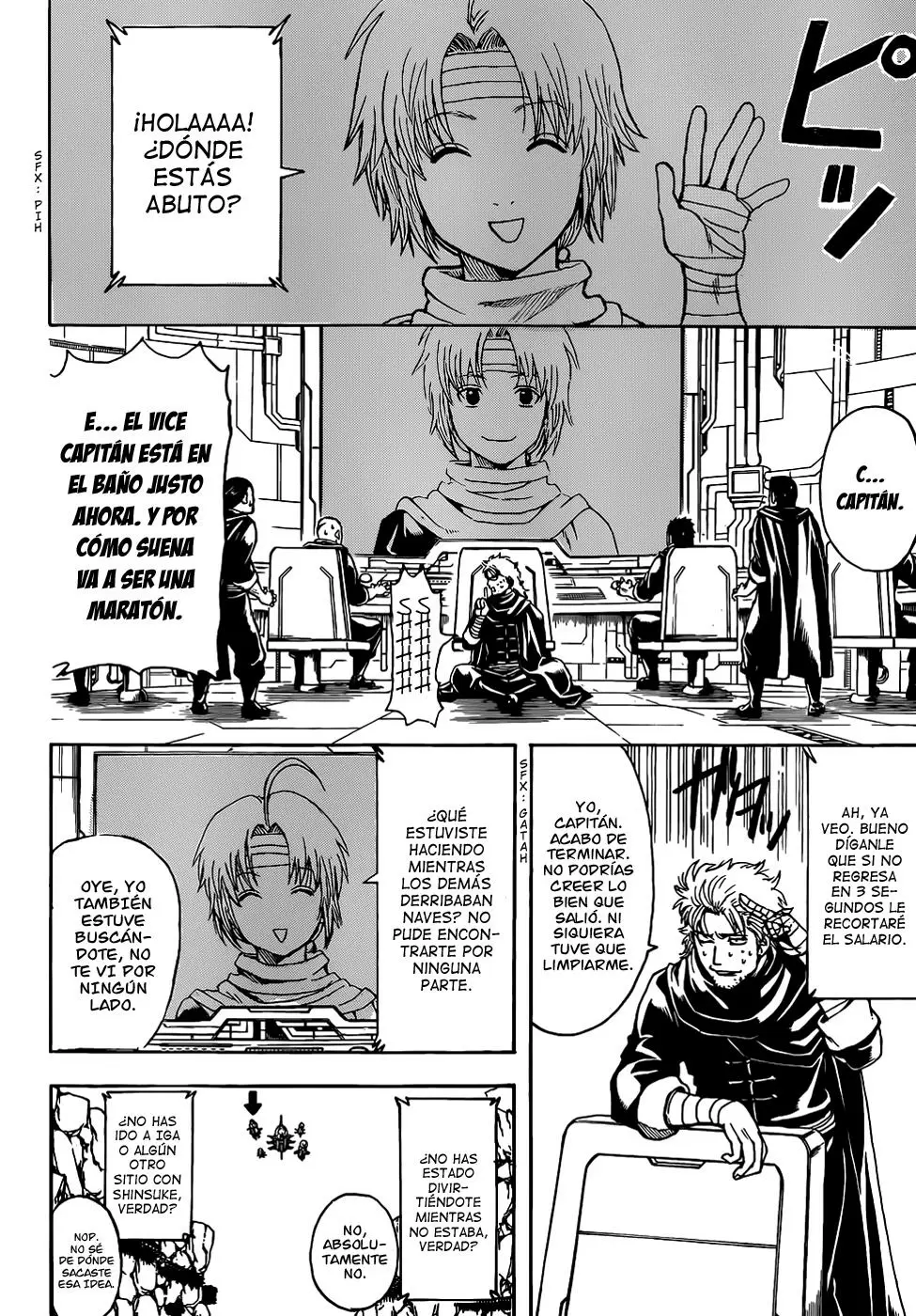 Gintama capítulo 508, página 8