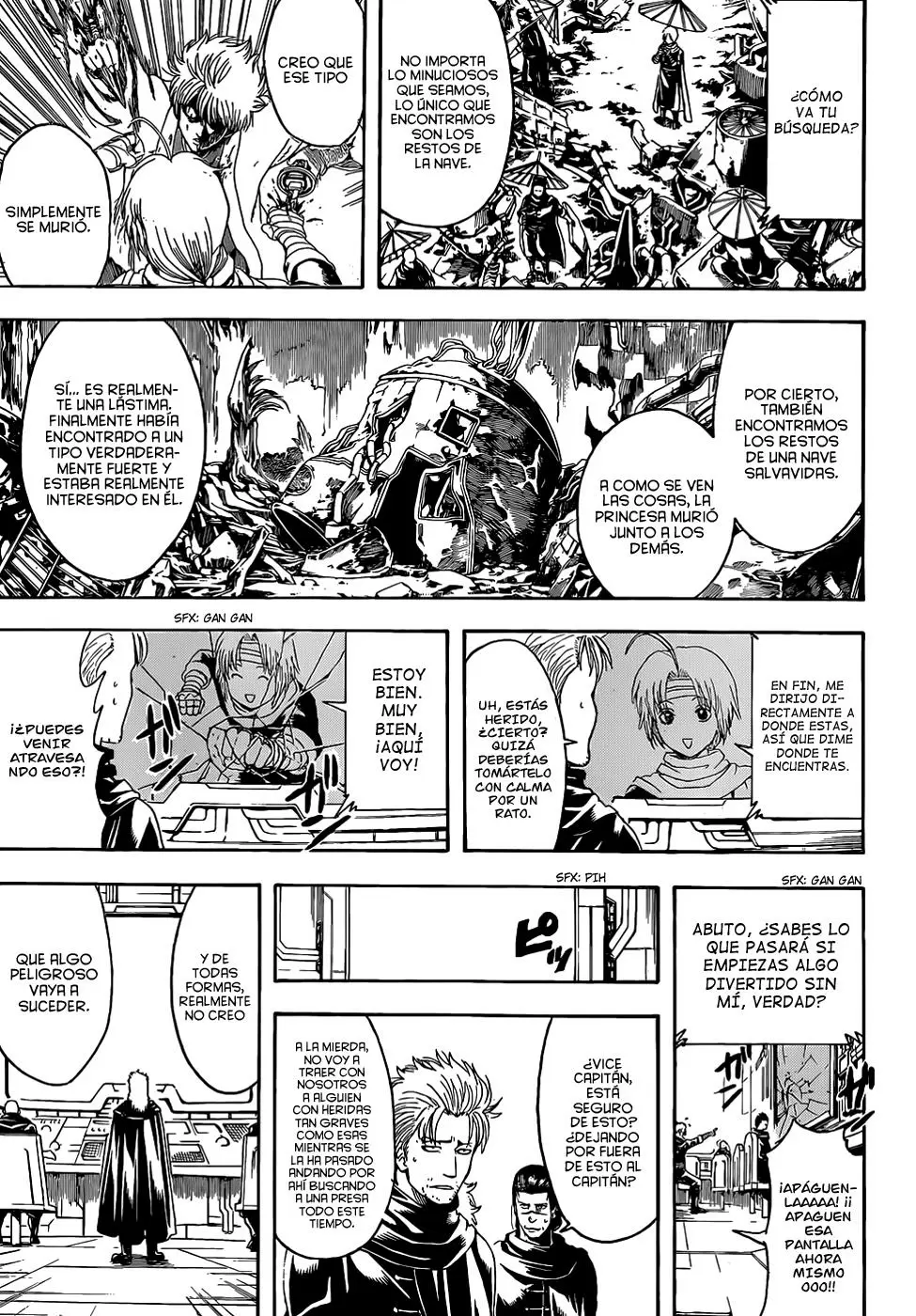 Gintama capítulo 508, página 9