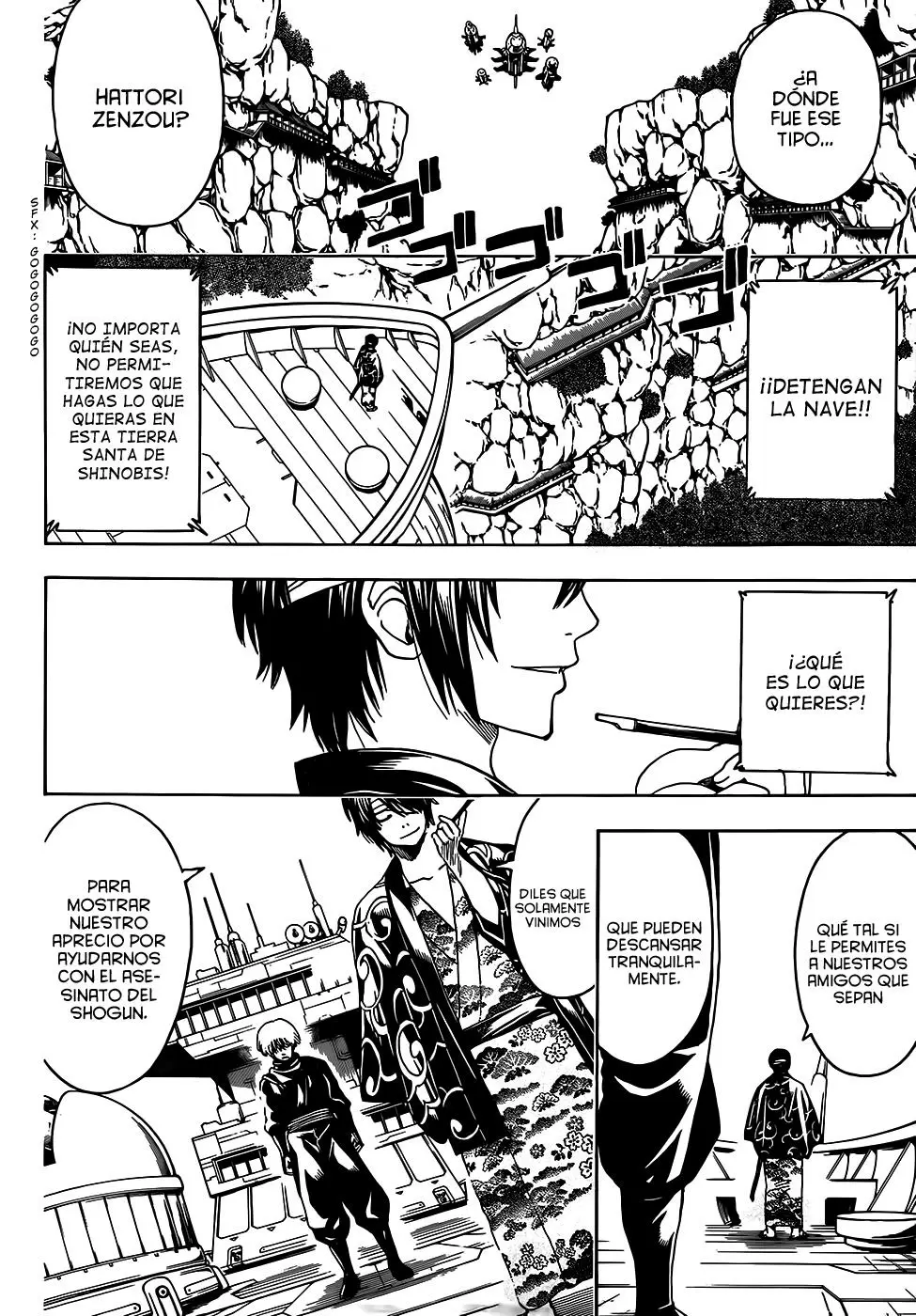 Gintama capítulo 508, página 10
