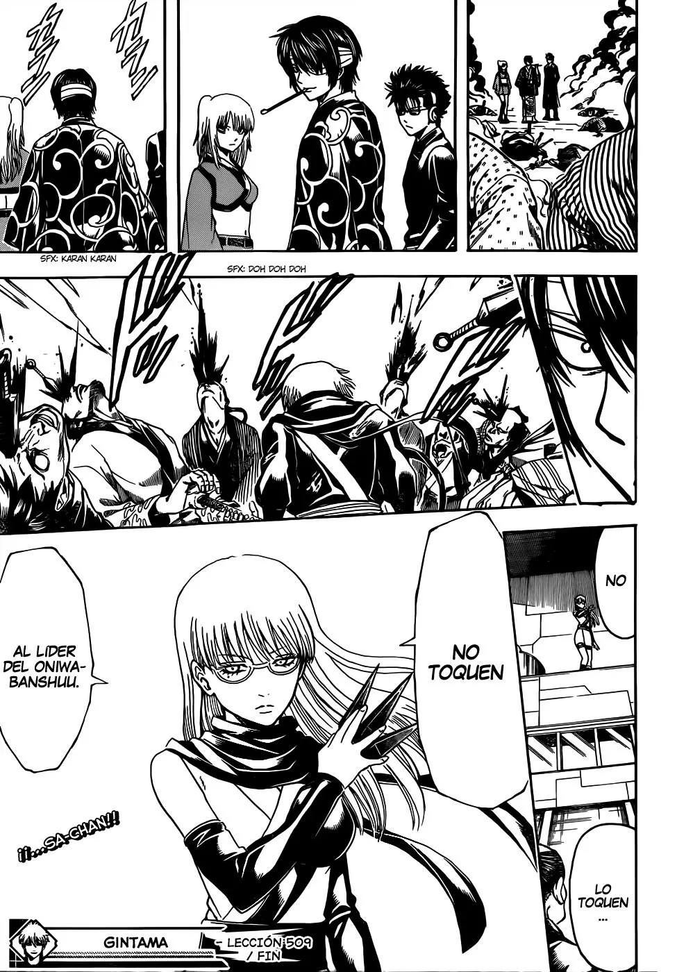 Gintama capítulo 509, página 21
