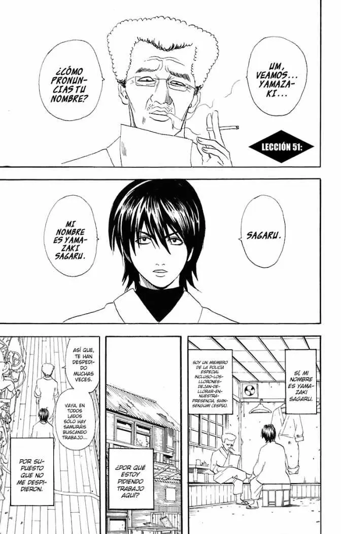 Gintama capítulo 51, página 1