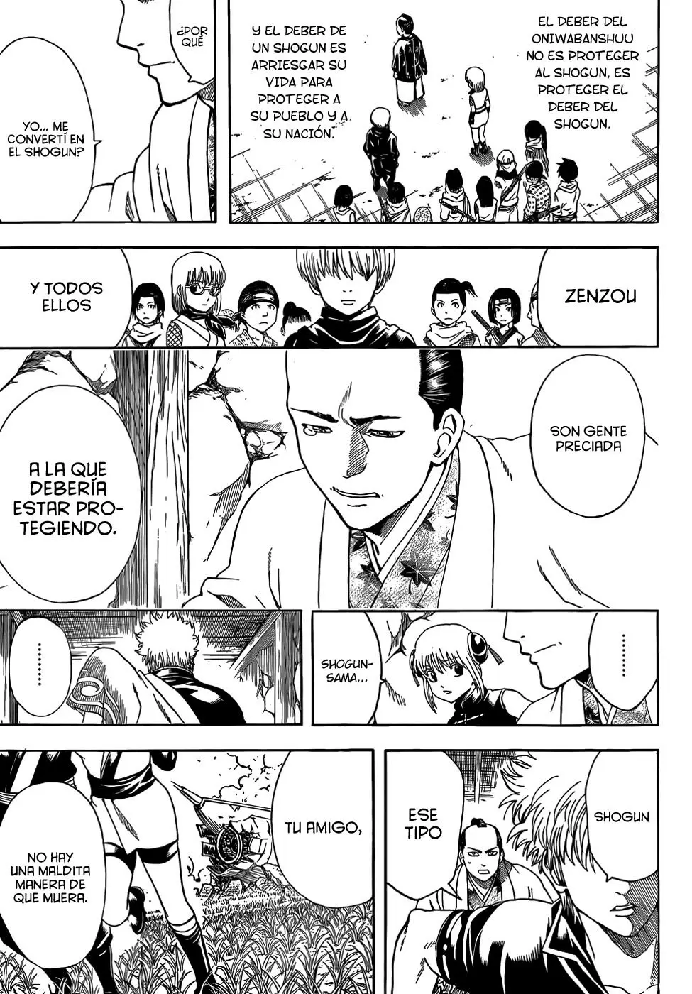 Gintama capítulo 510, página 9
