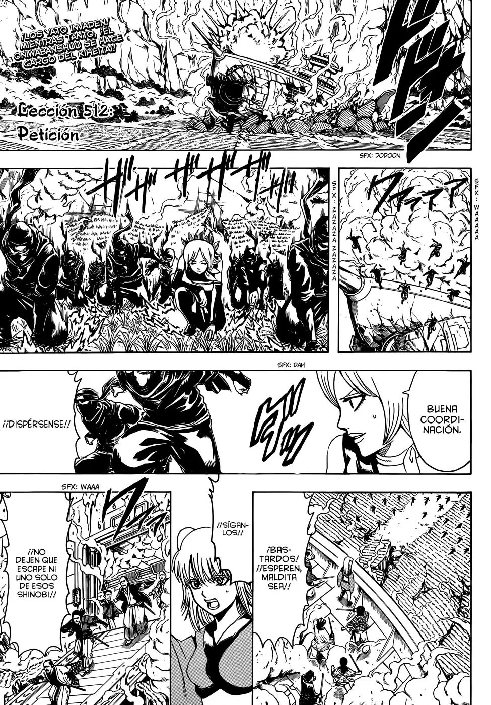 Gintama capítulo 512, página 4