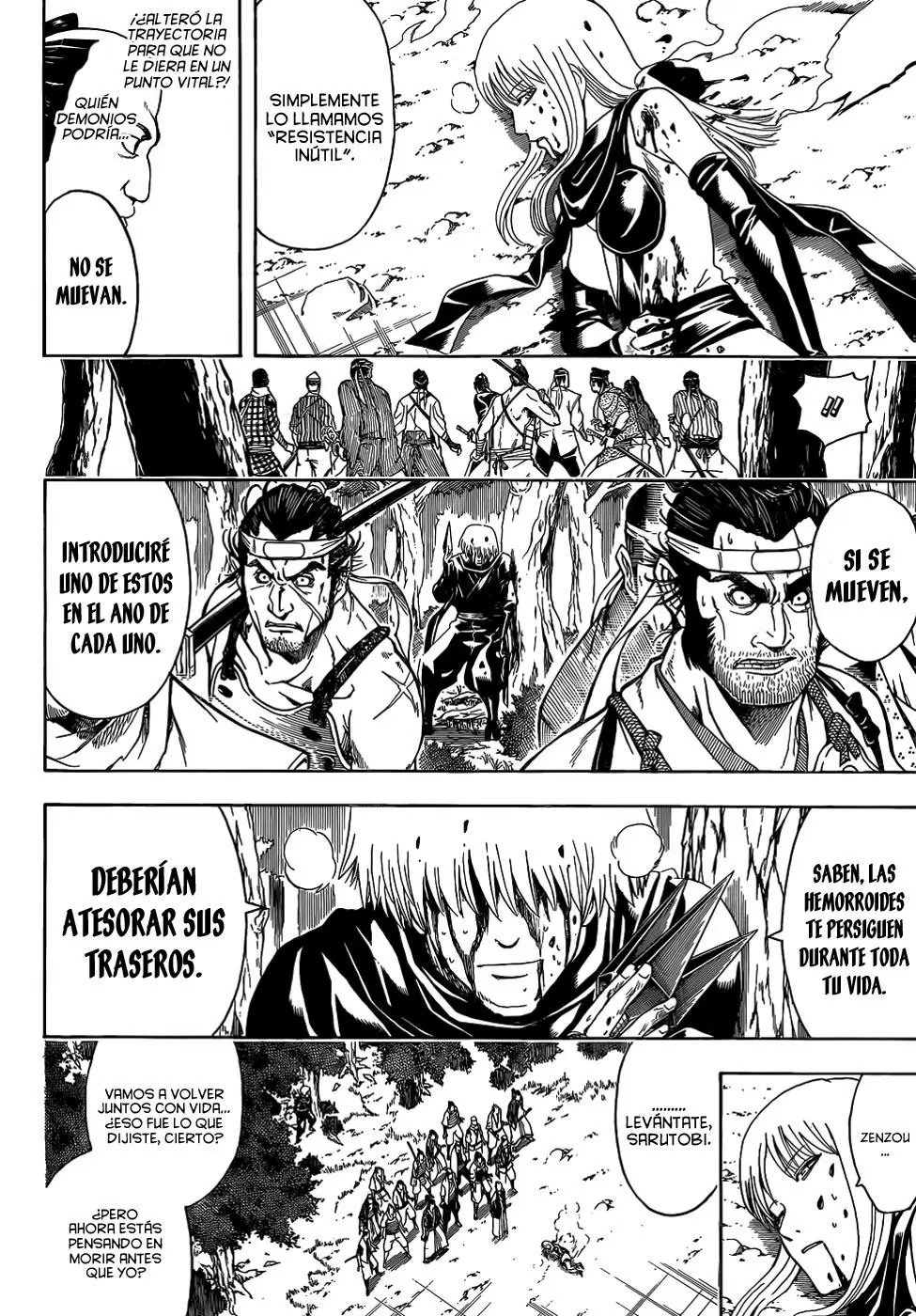 Gintama capítulo 513, página 16